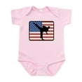 thumbnail image 1 of CafePress - American Karate Infant Bodysuit - Baby Light Bodysuit, Size Newborn - 24 Months, 1 of 4