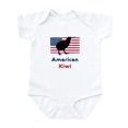 thumbnail image 1 of CafePress - American Kiwi Infant Bodysuit - Baby Light Bodysuit, Size Newborn - 24 Months, 1 of 4