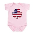 thumbnail image 1 of CafePress - American Shamrock' Infant Bodysuit - Baby Light Bodysuit, Size Newborn - 24 Months, 1 of 4