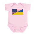 thumbnail image 1 of CafePress - American Support Towards Ukraine Body Suit - Baby Light Bodysuit, Size Newborn - 24 Months, 1 of 4