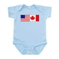 thumbnail image 1 of CafePress - Americanadian Infant Bodysuit - Baby Light Bodysuit, Size Newborn - 24 Months, 1 of 4