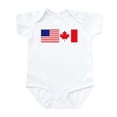 thumbnail image 1 of CafePress - Americanadian Infant Bodysuit - Baby Light Bodysuit, Size Newborn - 24 Months, 1 of 4