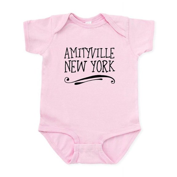 CafePress - Amityville New York Body Suit - Baby Light Bodysuit, Size Newborn - 24 Months