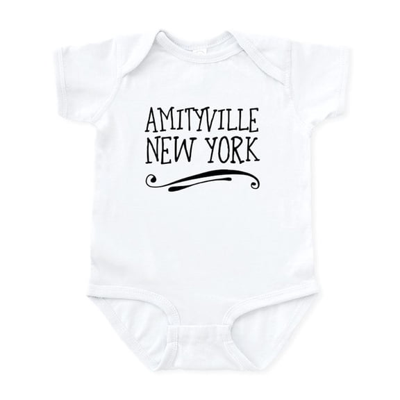 CafePress - Amityville New York Body Suit - Baby Light Bodysuit, Size Newborn - 24 Months