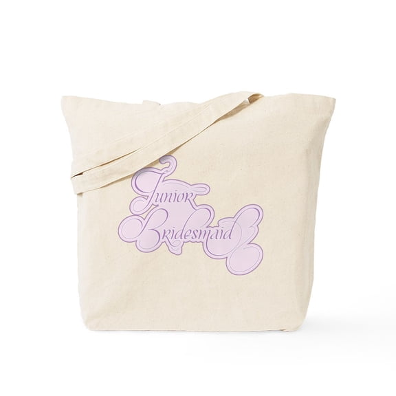 CafePress - Amor Junior Bridesmaid Tote Bag - Unisex Canvas Tote Bag, Beige, 1-Piece