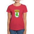 thumbnail image 1 of CafePress - Ampelmann Berlin Crest T Shirt - Women's Traditional Fit Dark T-Shirt, 1 of 4