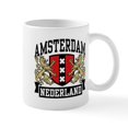 thumbnail image 1 of CafePress - Amsterdam Nederland Mug - 11 oz Ceramic Mug - Novelty Coffee Tea Cup, 1 of 4