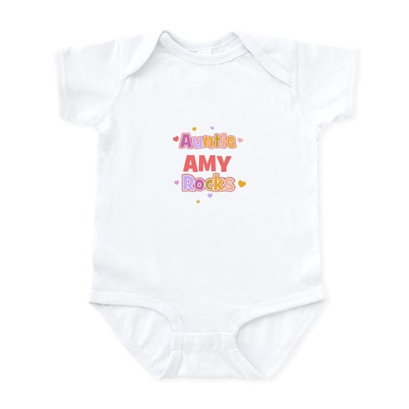 CafePress - Amy Infant Bodysuit - Baby Light Bodysuit, Size Newborn - 24 Months