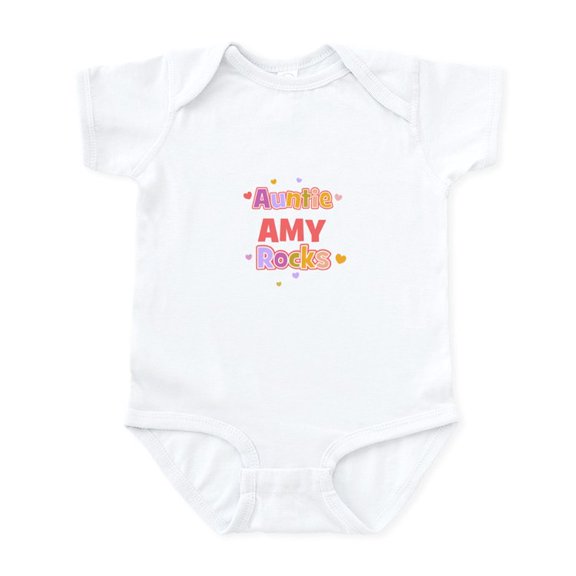 CafePress - Amy Infant Bodysuit - Baby Light Bodysuit, Size Newborn - 24 Months