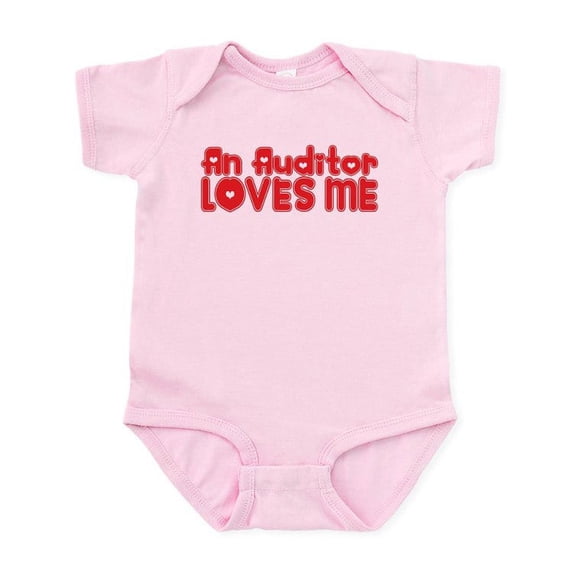 CafePress - An Auditor Loves Me Infant Bodysuit - Baby Light Bodysuit, Size Newborn - 24 Months