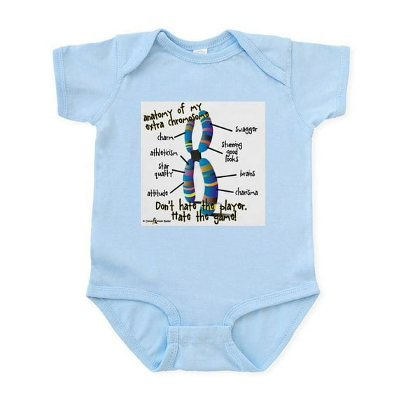 CafePress - Anatomy Body Suit - Baby Light Bodysuit, Size Newborn - 24 Months