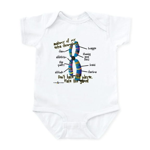 CafePress - Anatomy Body Suit - Baby Light Bodysuit, Size Newborn - 24 Months