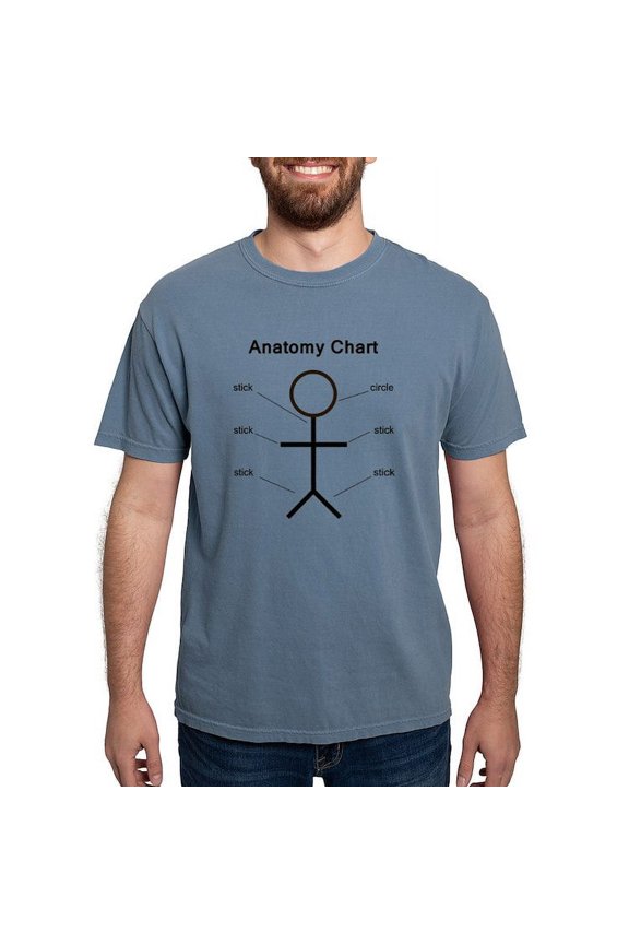 - Anatomy T Shirt - Mens Comfort Colors Shirt