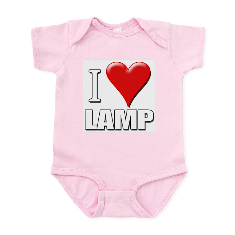 CafePress Anchorman I Love Lamp Infant Creeper Baby Light Bodysuit