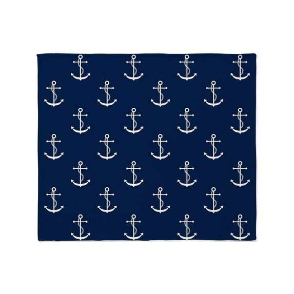 CafePress - Anchors Throw Blanket - Soft Fleece Throw Blanket, 50"x60" for All Ages