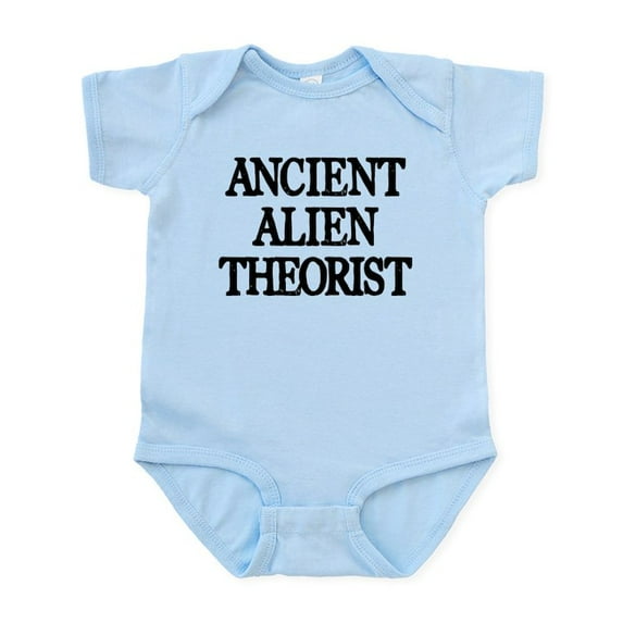 CafePress - Ancient Alien Theorist Baby Light Bodysuit - Baby Light Bodysuit, Size Newborn - 24 Months