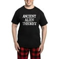 thumbnail image 1 of CafePress - Ancient Alien Theorist Men's Dark Pajamas - Men's Dark Loose Fit Cotton Pajama Set, 1 of 7