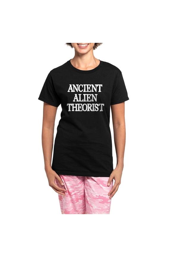 - Ancient Alien Theorist - Women's Dark Pajamas