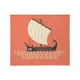 thumbnail image 1 of CafePress - Ancient Ship Throw Blanket - Soft Fleece Throw Blanket, 50"x60" for All Ages, 1 of 4