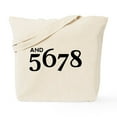 thumbnail image 1 of CafePress - And 5678 - Unisex Canvas Tote Bag, Beige, 1-Piece, 1 of 7