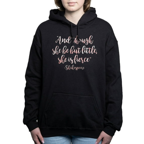 CafePress - And Though She Be But Li - Pullover Hoodie, Classic & Comfortable Hooded Sweatshirt