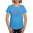 thumbnail image 1 of CafePress - And Though She Be But Little, She Is T Shirt - Women's Traditional Fit Dark T-Shirt, 1 of 4