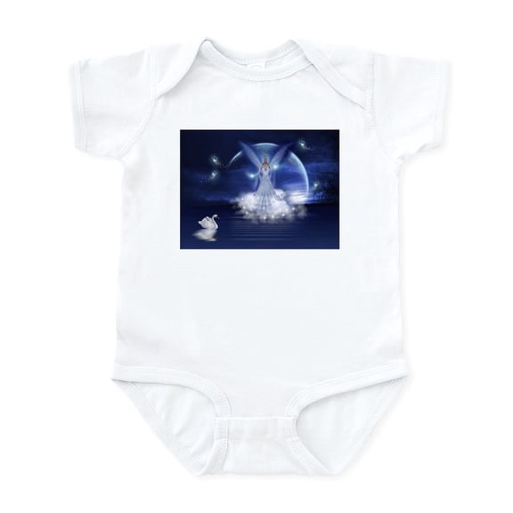CafePress - Angel Body Suit - Baby Light Bodysuit, Size Newborn - 24 Months
