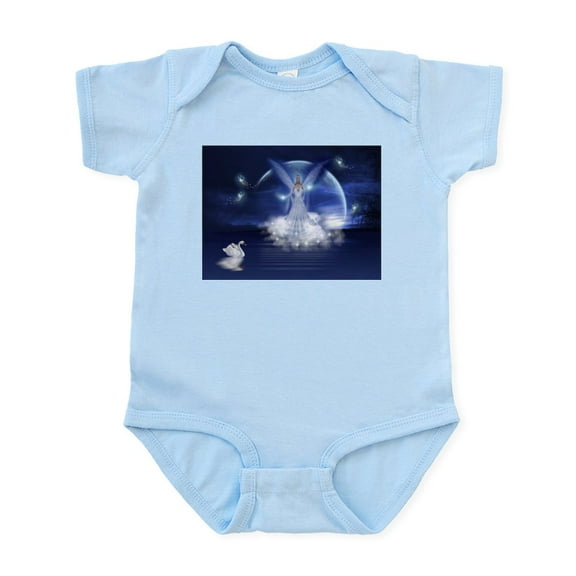 CafePress - Angel Body Suit - Baby Light Bodysuit, Size Newborn - 24 Months