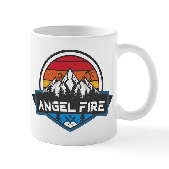 CafePress - Angel Fire Resort Angel Fire New Mexico Mugs - 11 oz Ceramic Mug - Novelty Coffee Tea Cup