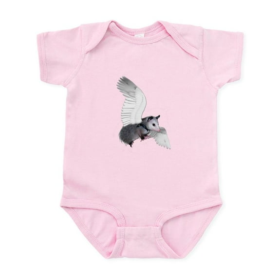 CafePress - Angel Possum Infant Bodysuit - Baby Light Bodysuit, Size Newborn - 24 Months