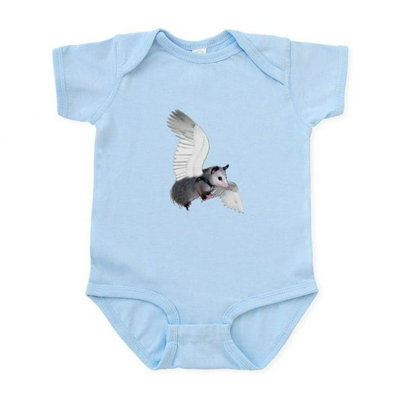 CafePress - Angel Possum Infant Bodysuit - Baby Light Bodysuit, Size Newborn - 24 Months