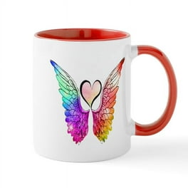 Heart Shaped Double Wall Glass Mug – The Lilac Butterfly