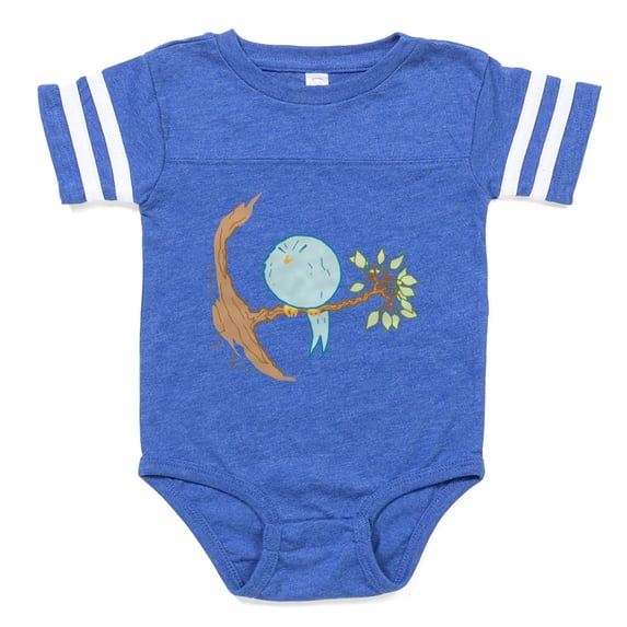 CafePress - Angry Bird - Cute Infant Baby Football Bodysuit