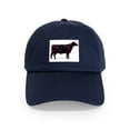 thumbnail image 1 of CafePress - Angus Beef Cow Cap - Adjustable 100% Brushed Unisex Casual Cotton Baseball Cap, Beige, 1, 1 of 2