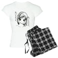 thumbnail image 1 of CafePress - Anime Girl 2 Pajamas - Women's Short Sleeve Print T-Shirt and Pants Light Cotton Pajama Set, 1 of 7