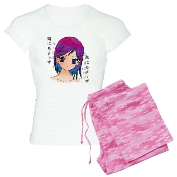 CafePress - Anime Girl - Women's Light Pajamas