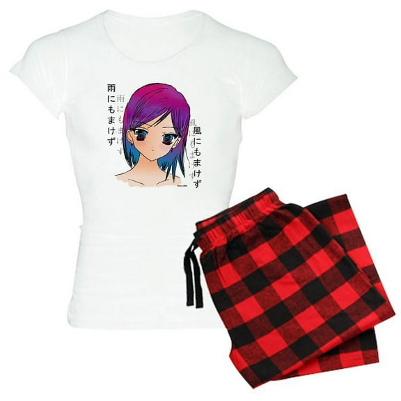 CafePress - Anime Girl - Women's Light Pajamas