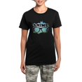thumbnail image 1 of CafePress - Anime Nerd Pajamas - Women's Short Sleeve Print T-Shirt and Pants Dark Cotton Pajama Set, 1 of 7