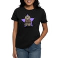 thumbnail image 1 of CafePress - Anime Star Lhasa Apso Women's Dark T Shirt - Women's Traditional Fit Dark T-Shirt, 1 of 4