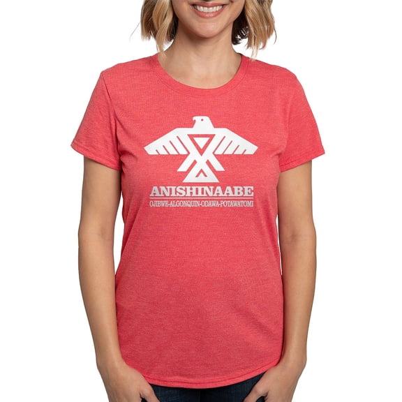 CafePress - Anishinaabe Women's Deluxe T Shirt - Womens Tri-blend T-Shirt