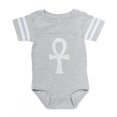 thumbnail image 1 of CafePress - Ankh - Cute Infant Baby Football Bodysuit, 1 of 3