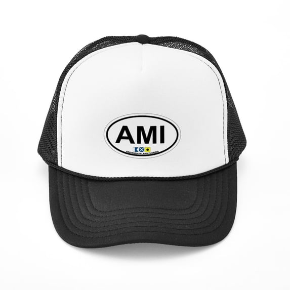 CafePress - Anna Maria Island Map Design. - Adjustable Unisex Printed Trucker Hat with Mesh Back