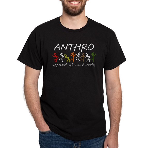CafePress - Anthropology T Shirt 4 Colors - Men's Classic Graphic Cotton T-Shirt