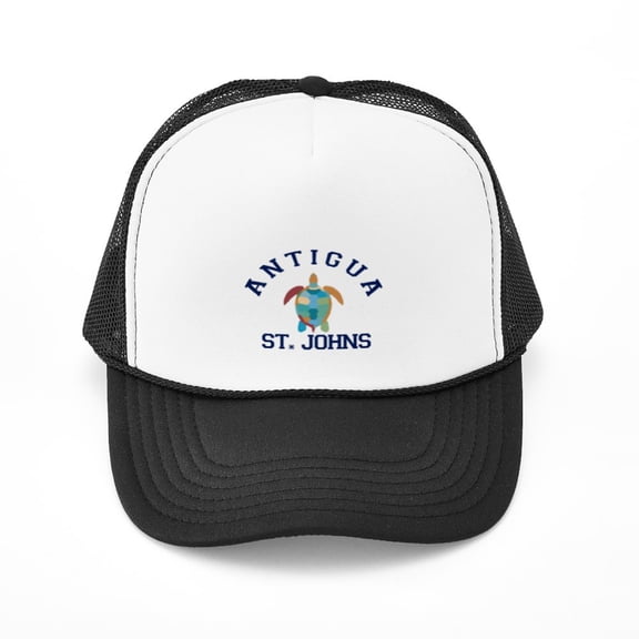 CafePress - Antigua. - Adjustable Unisex Printed Trucker Hat with Mesh Back