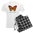 thumbnail image 1 of CafePress - Antisocial Butterfly Pajamas - Men's Light Loose Fit Cotton Pajama Set, 1 of 7