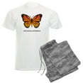 thumbnail image 1 of CafePress - Antisocial Butterfly Pajamas - Men's Light Loose Fit Cotton Pajama Set, 1 of 7