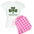 thumbnail image 1 of CafePress - Antrim Shamrock - Women's Light Pajamas, 1 of 7