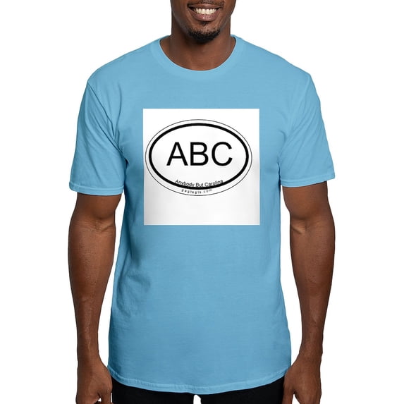 CafePress - Anybody But Carolina Fitted T Shirt - Fitted T-Shirt, Vintage Fit Soft Cotton Tee