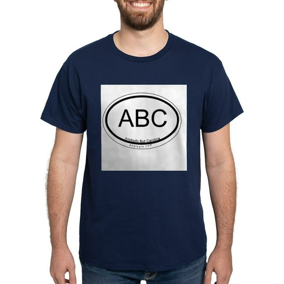 CafePress - Anybody But Carolina Light T Shirt - Men's Classic Graphic Cotton T-Shirt