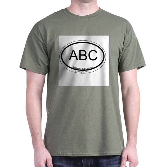 CafePress - Anybody But Carolina Light T Shirt - Men's Classic Graphic Cotton T-Shirt